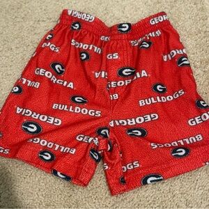 Georgia Bulldogs Red Shorts